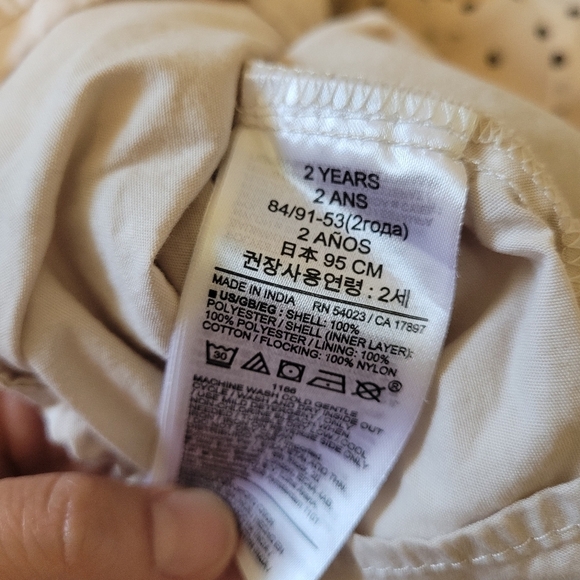 Gap Baby Polka Dot Tulle Dress Size 2T - Picture 6 of 6